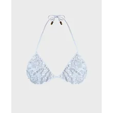 Vilebrequin - Besticktes Triangel-bikini-oberteil Aus Guipure-spitze Florale - Bademode - Saint - Weiss - Größe M/L Vilebrequin - Besticktes Triangel-bikini-oberteil Aus Guipure-spitze Florale - Bademode - Saint - Weiss - Größe M/L