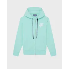 Vilebrequin - Baumwoll-cardigan Mit Durchgehendem Reißverschluss Und Großer Schildkrötenstickerei Für Herren - Sweatshirt - Malanti - Grün - Größe L Vilebrequin - Baumwoll-cardigan Mit Durchgehendem Reißverschluss Und Großer Schildkrötenstickerei Für Herren - Sweatshirt - Malanti - Grün - Größe L