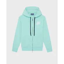 Vilebrequin - Baumwoll-cardigan Mit Durchgehendem Reißverschluss Und Großer Schildkrötenstickerei Für Herren - Sweatshirt - Malanti - Grün - Größe XL Vilebrequin - Baumwoll-cardigan Mit Durchgehendem Reißverschluss Und Großer Schildkrötenstickerei Für Herren - Sweatshirt - Malanti - Grün - Größe XL