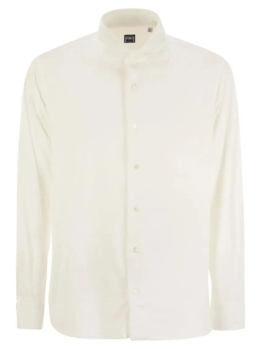 Fedeli - Giorgio - Techno Jersey Shirt - Größe 40 - beige Fedeli - Giorgio - Techno Jersey Shirt - Größe 40 - beige