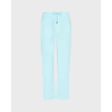 Vilebrequin - Solid Weite Leinenhose Für Herren - Hose - Pacha - Blau - Größe L Vilebrequin - Solid Weite Leinenhose Für Herren - Hose - Pacha - Blau - Größe L