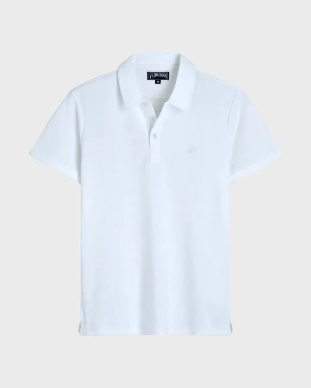 Vilebrequin - Solid Frottee-polohemd Für Herren - Polohemd - Phoenix - Weiss - Größe L Vilebrequin - Solid Frottee-polohemd Für Herren - Polohemd - Phoenix - Weiss - Größe L