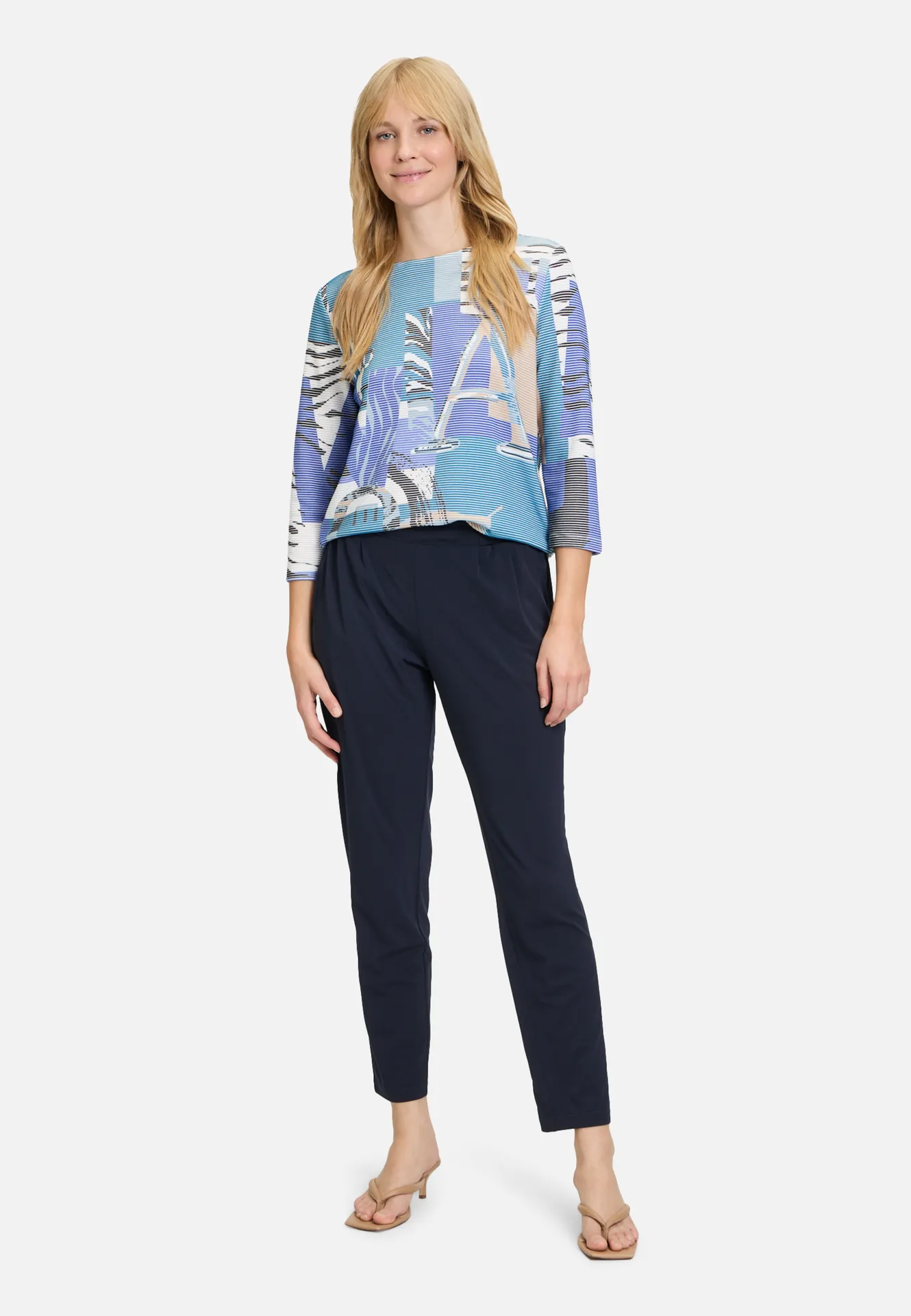 Sweatshirt mit Rippenstruktur – Bild 2
