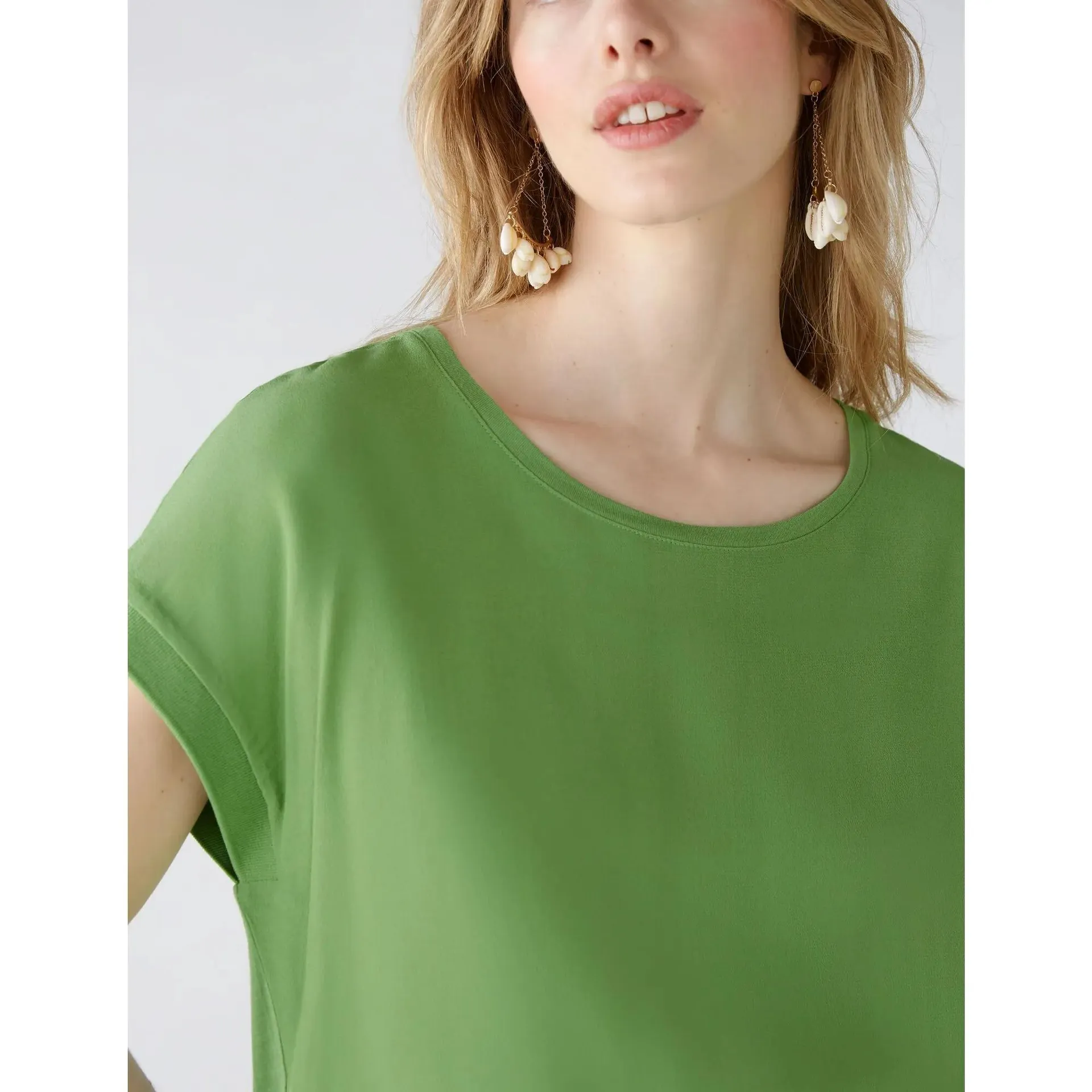 Oui - Blusenshirt AYANO - Größe 34 DAMEN - grün – Bild 3