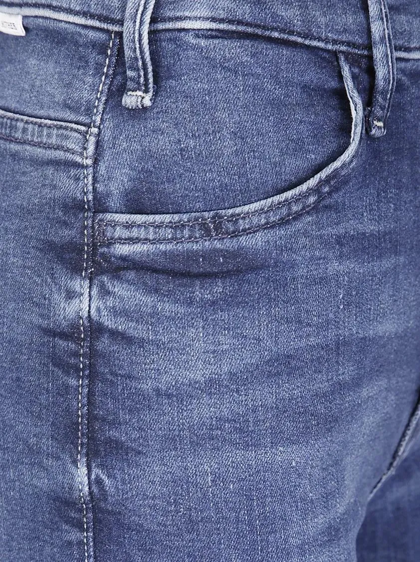 Mother - The Hustler Roller Sneak Jeans - Größe 25 - blau – Bild 2