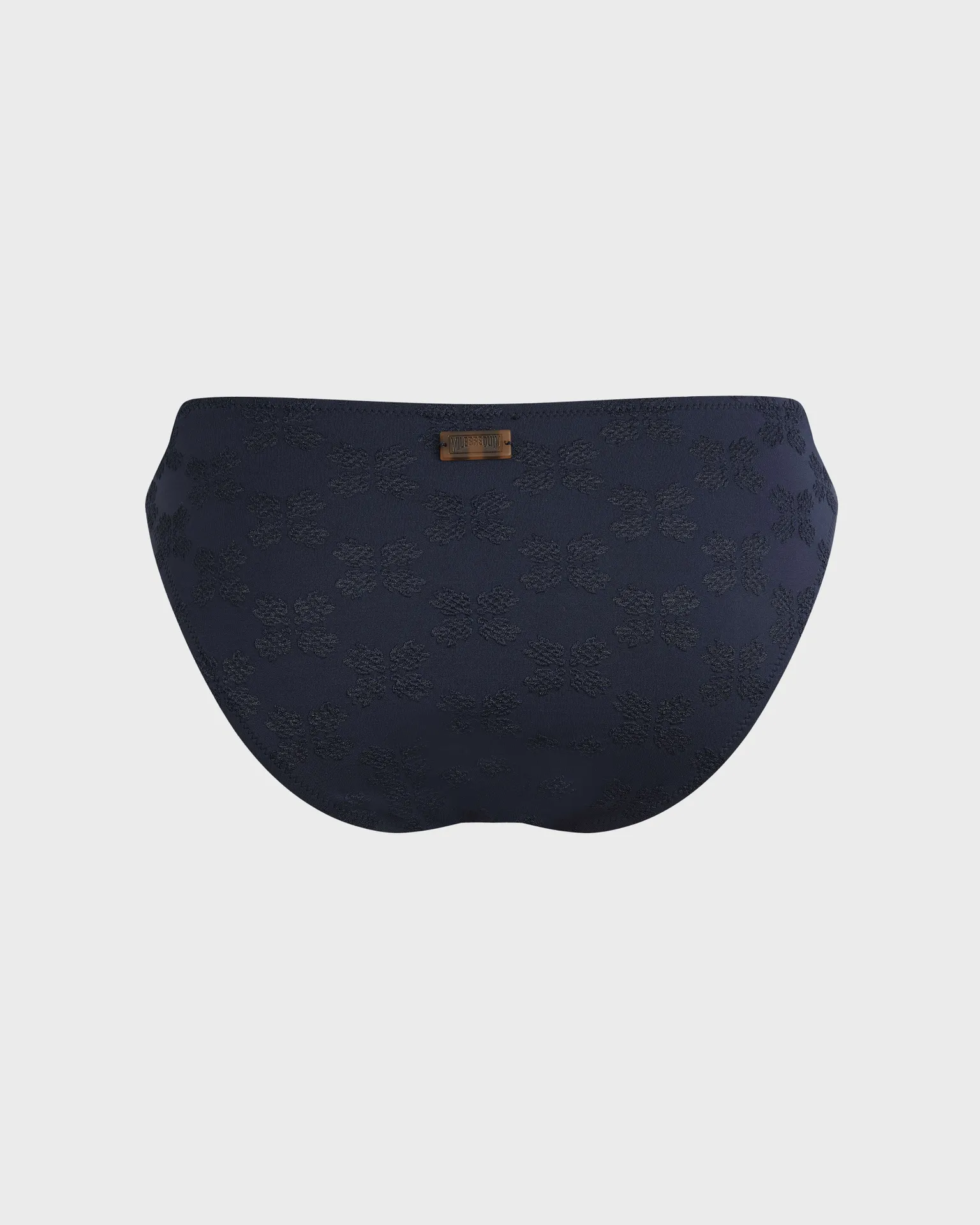 Vilebrequin - Turtles Monogram Midi-bikinihose Aus Jacquard Für Damen - Bademode - Frise - Blau - Größe M – Bild 2