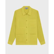 Vilebrequin - Solid Overshirt Aus Leinen Für Herren - Jacke - Corentin - Grün - Größe XXXL Vilebrequin - Solid Overshirt Aus Leinen Für Herren - Jacke - Corentin - Grün - Größe XXXL