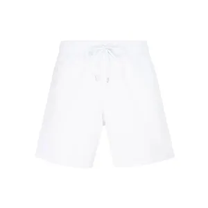 Vilebrequin - Moorea Swim Shorts With Elastic Waistband - Größe M - weiß Vilebrequin - Moorea Swim Shorts With Elastic Waistband - Größe M - weiß