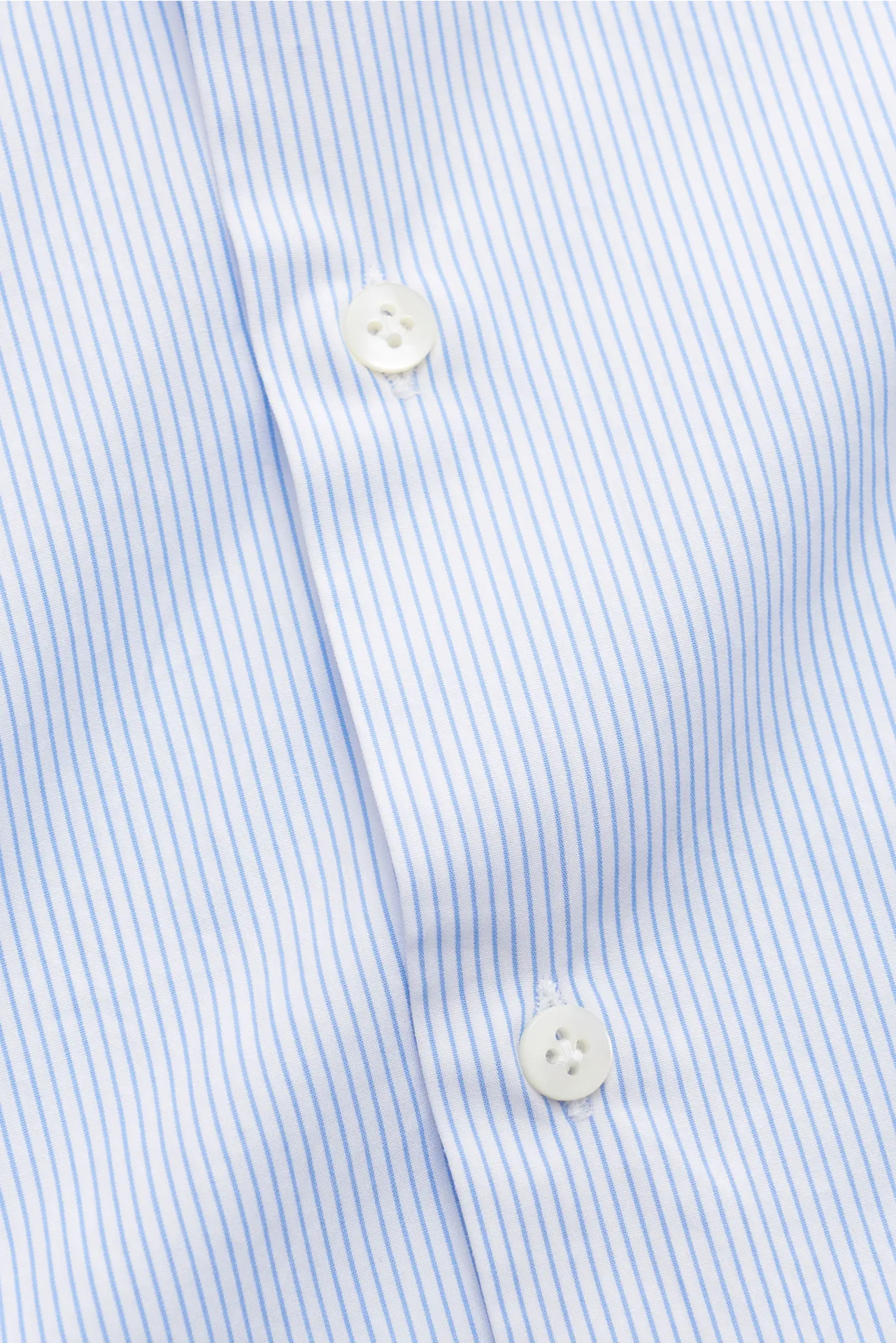 Guglielminotti - Herren - Casual Hemd Haifisch-Kragen blau/weiß gestreift – Bild 4