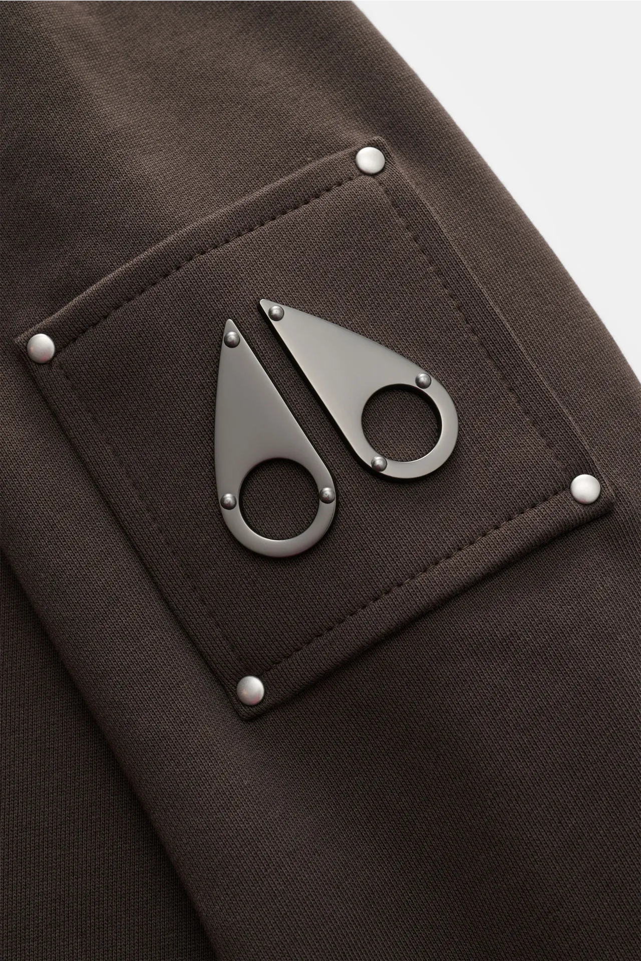 Moose Knuckles - Herren - Sweatshirt 'Hartsfield Crew' graubraun – Bild 4