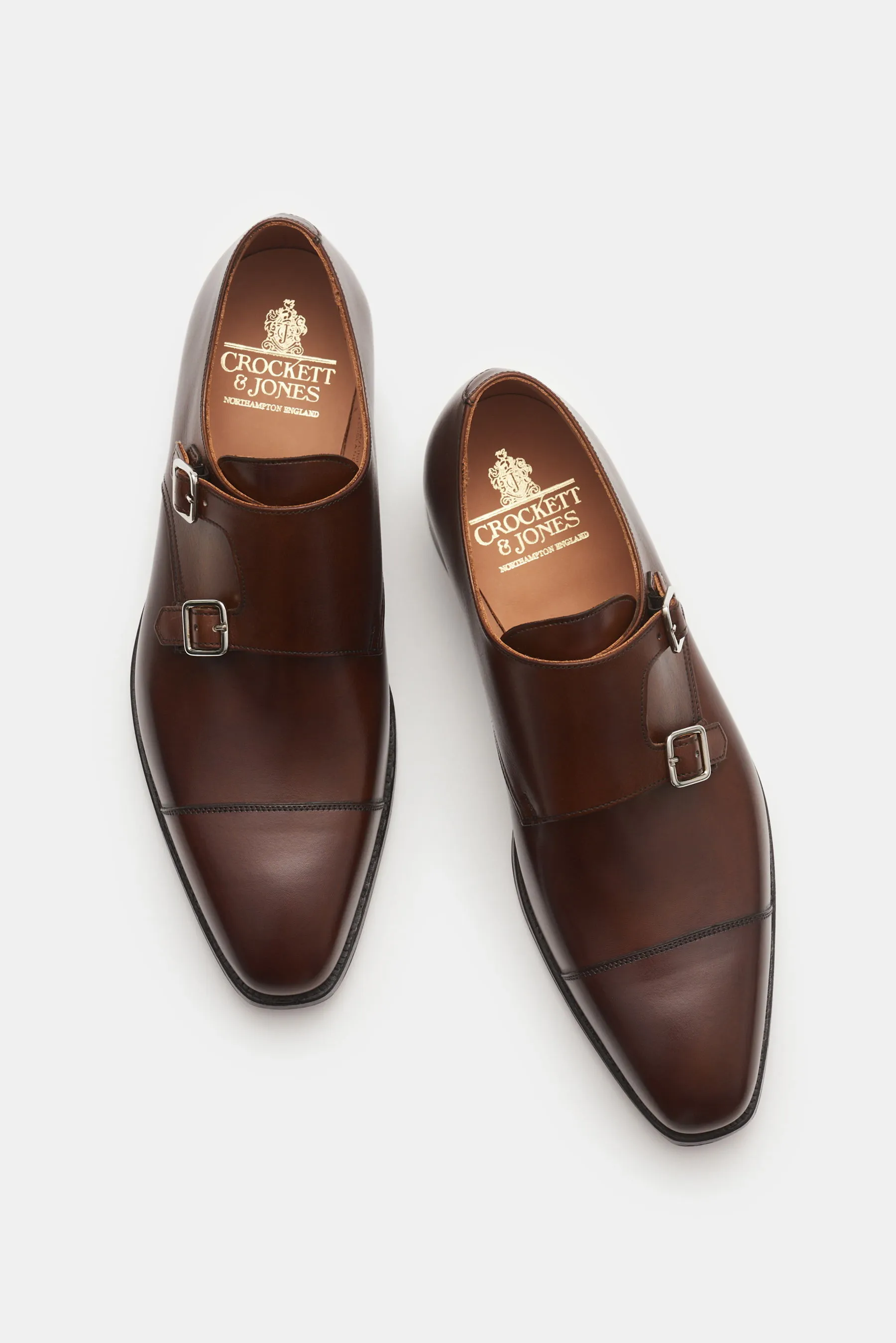 Crockett & Jones - Herren - Doppelmonk 'Lowndes' braun – Bild 2