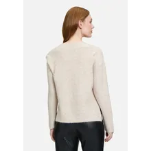 Strickpullover mit Effektgarn Strickpullover mit Effektgarn