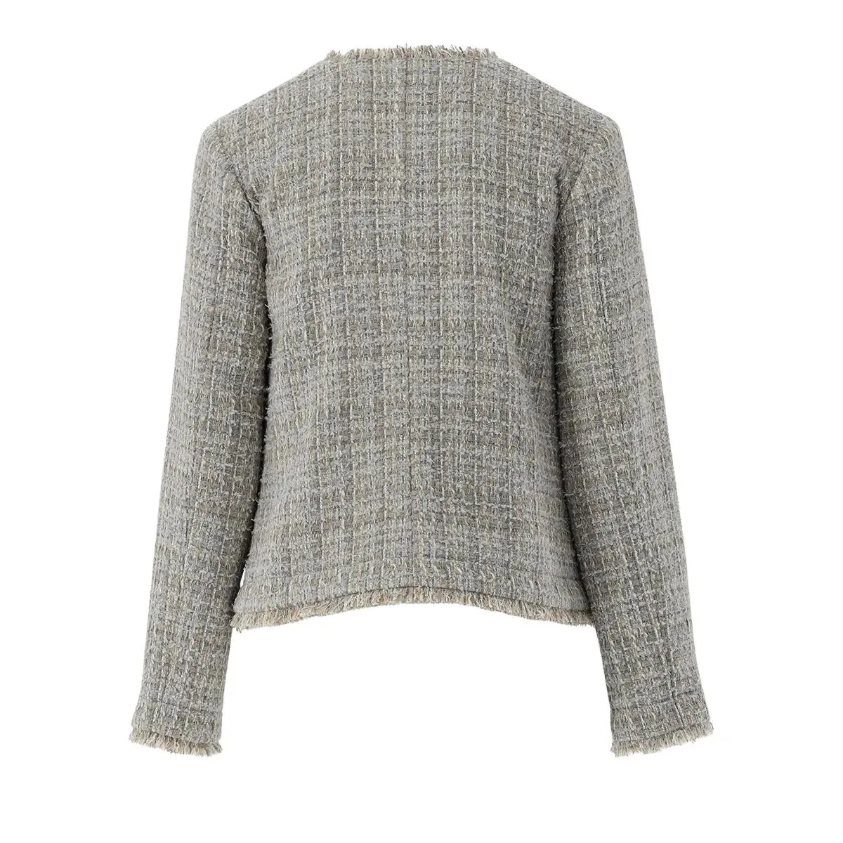 VAN LAACK - Mantel Modern Fit Dessiniert - Größe 40 - grau – Bild 3