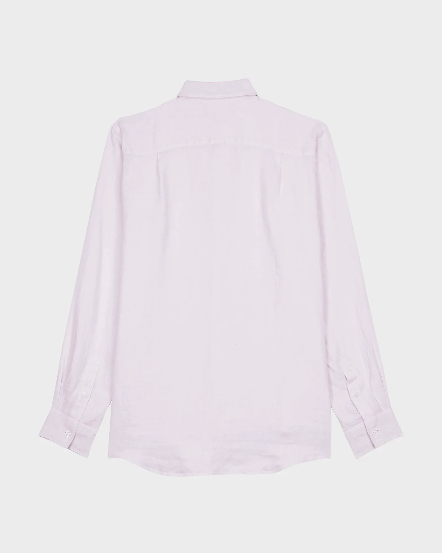 Vilebrequin - Einfarbiges Hemd Aus Leinen Für Herren - Hemd - Caroubis - Rosa - Größe S – Bild 2