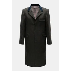 Thom Browne - Herren - Wollmantel dunkelgrün Thom Browne - Herren - Wollmantel dunkelgrün