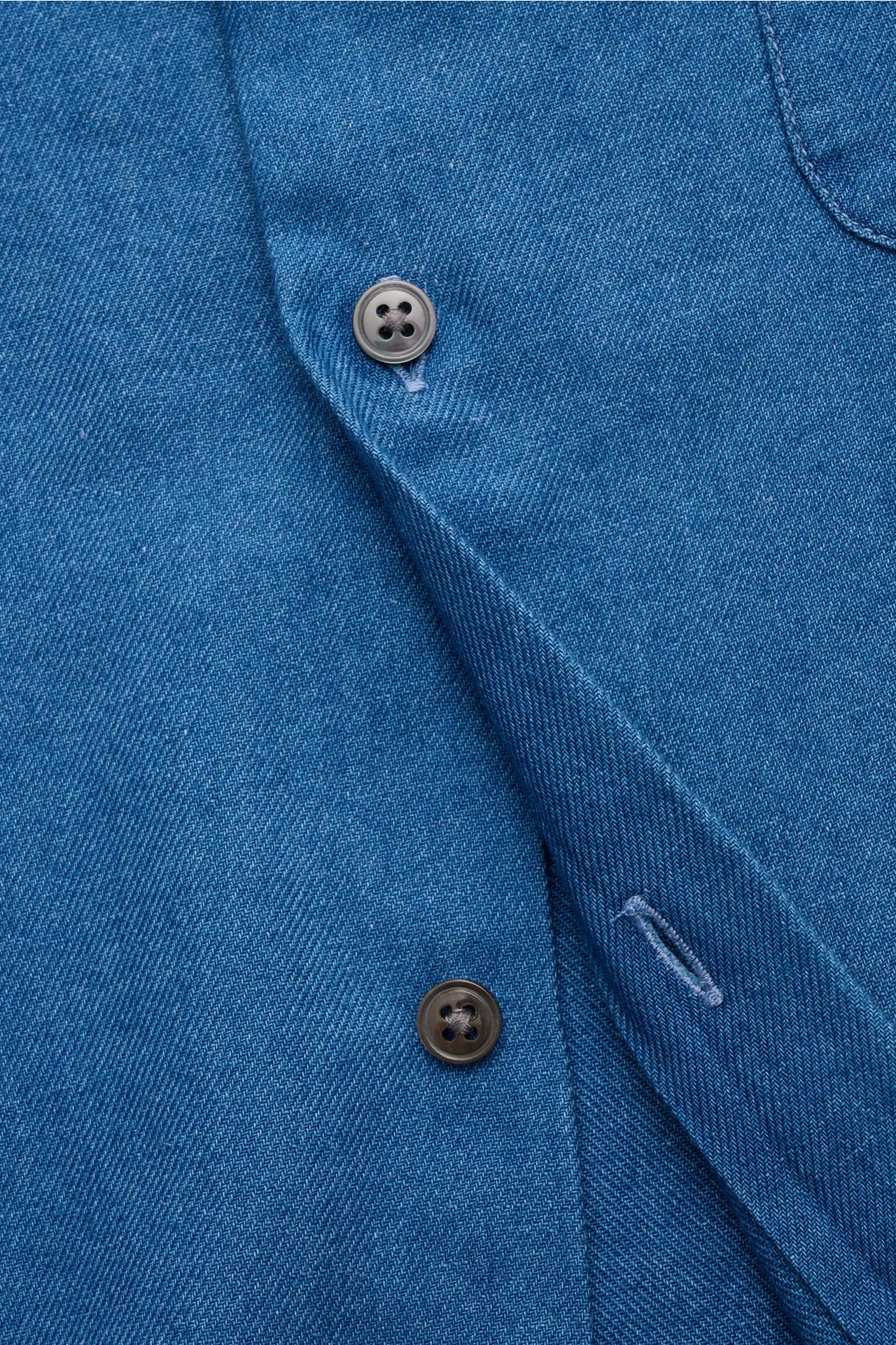 04651/ A trip in a bag - Herren - Casual Hemd Kent-Kragen dunkelblau – Bild 5