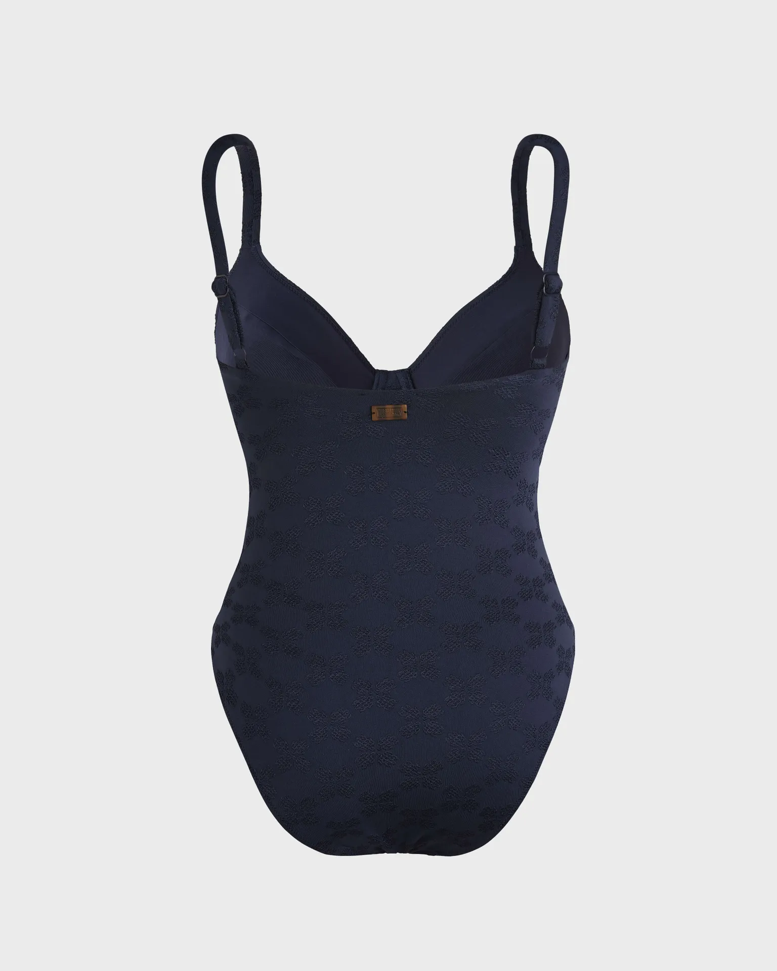 Vilebrequin - Turtle Monogram Jacquard Badeanzug Mit Bügeln Für Damen - Bademode - Leonita - Blau - Größe S – Bild 2