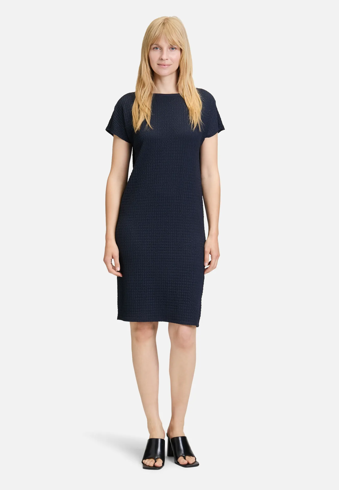 Plisseekleid kurzarm – Bild 2