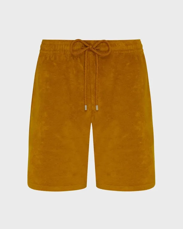 Vilebrequin - Jacquard-bermudashorts Aus Frottee - Bermuda - Bolide - Marone - Größe XXL Vilebrequin - Jacquard-bermudashorts Aus Frottee - Bermuda - Bolide - Marone - Größe XXL