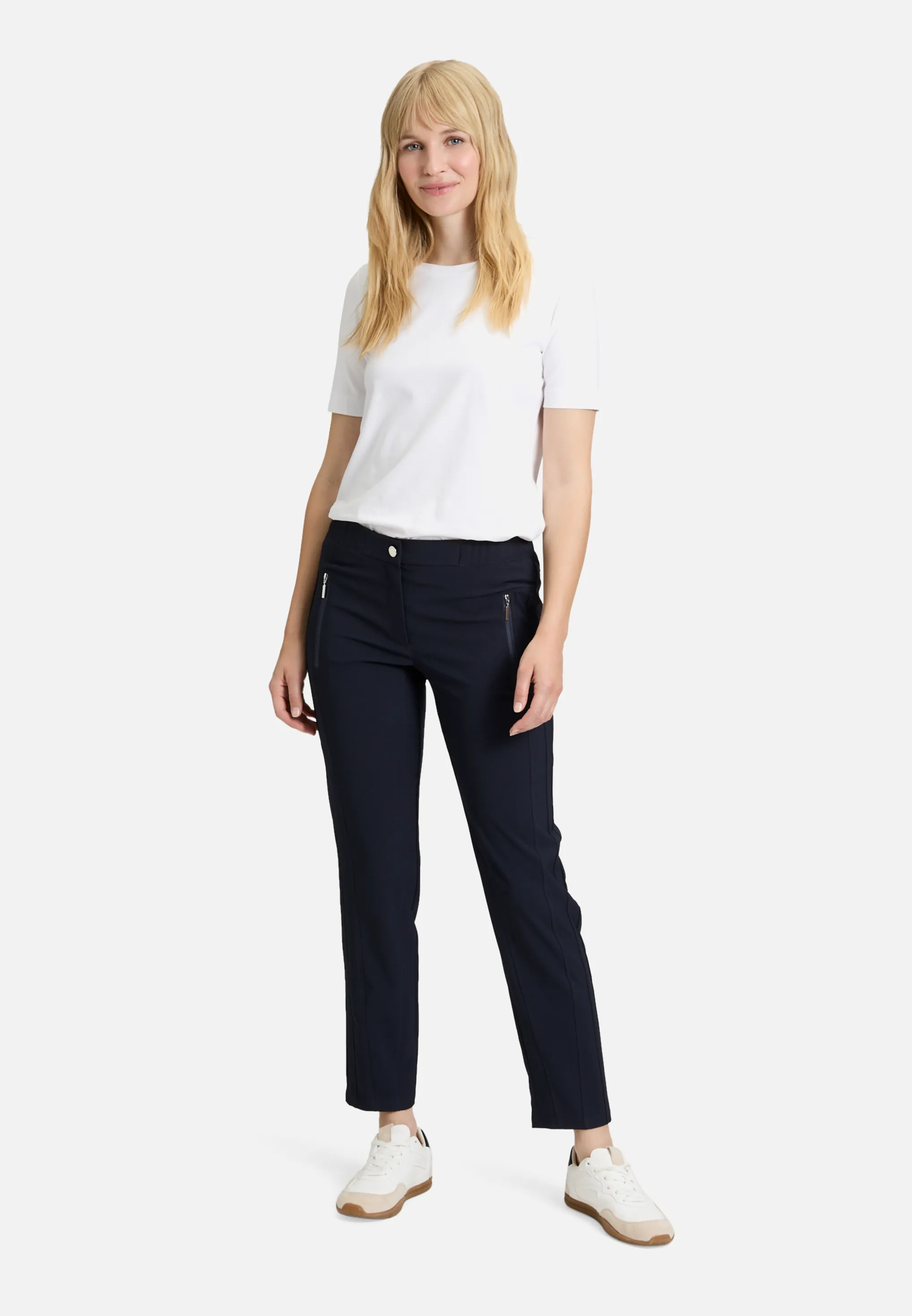 Stretch-Hose mit elastischem Bund – Bild 2