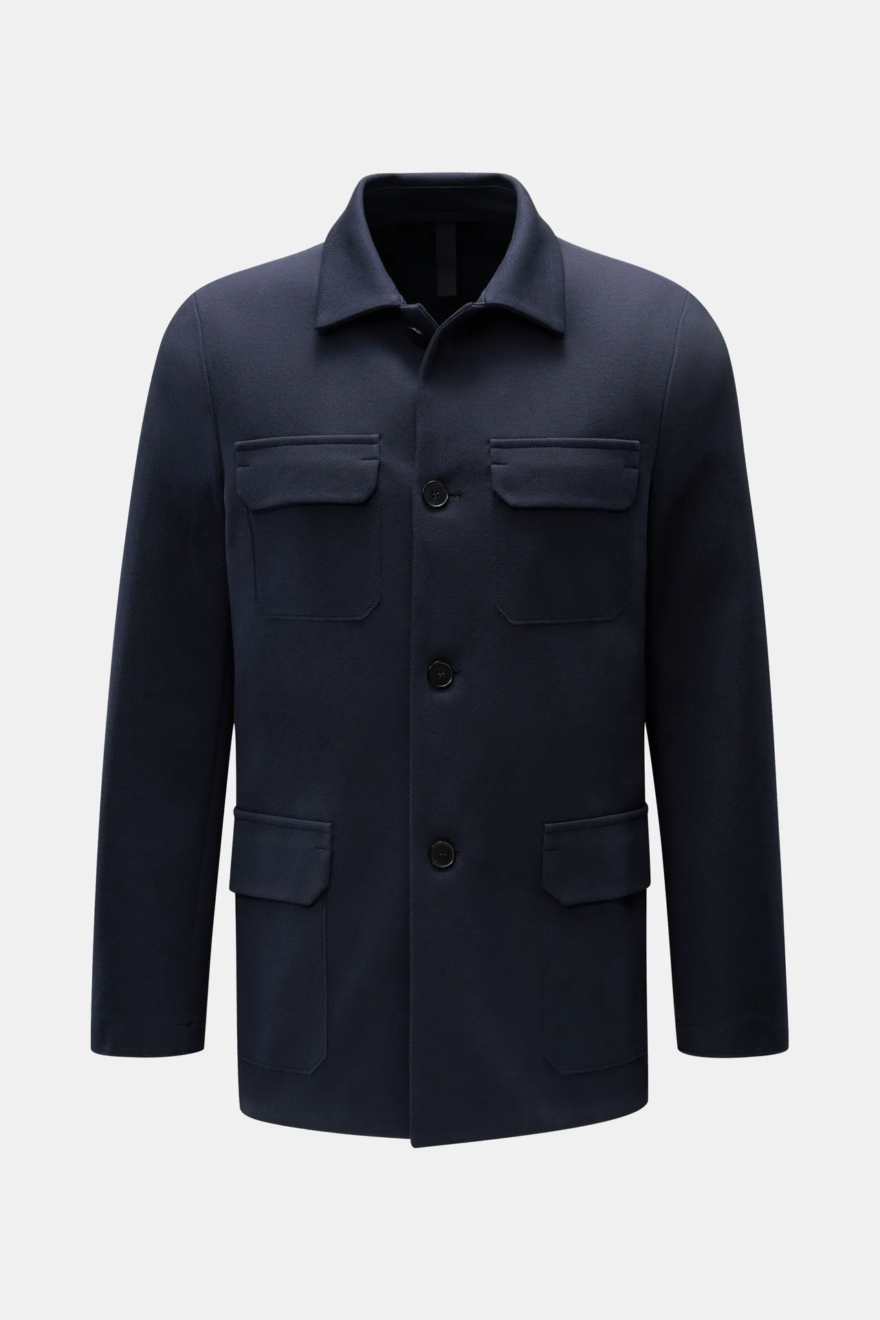 Harris Wharf London - Herren - Jersey-Jacke navy Harris Wharf London - Herren - Jersey-Jacke navy