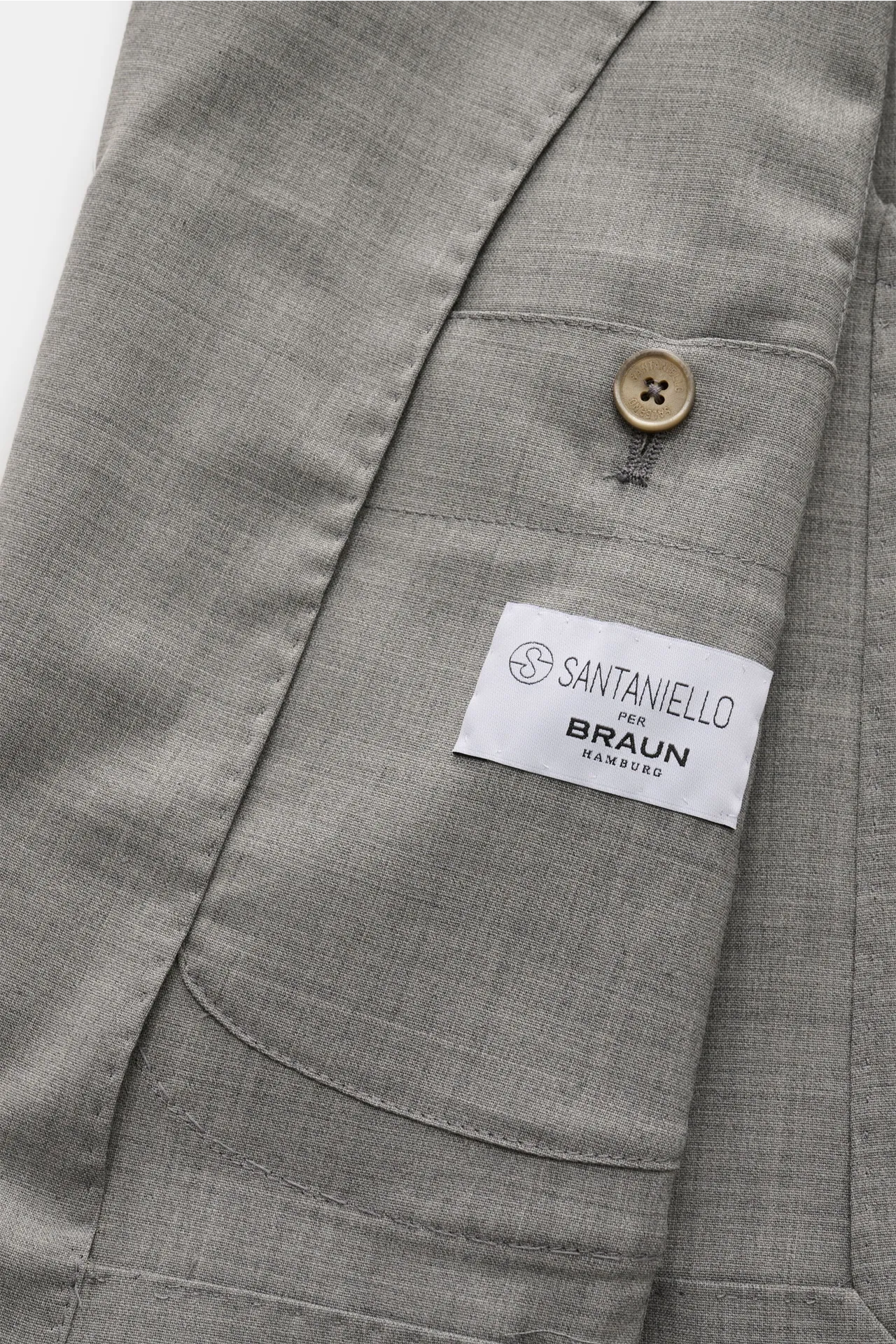 Santaniello - Herren - Blazer grau meliert – Bild 4