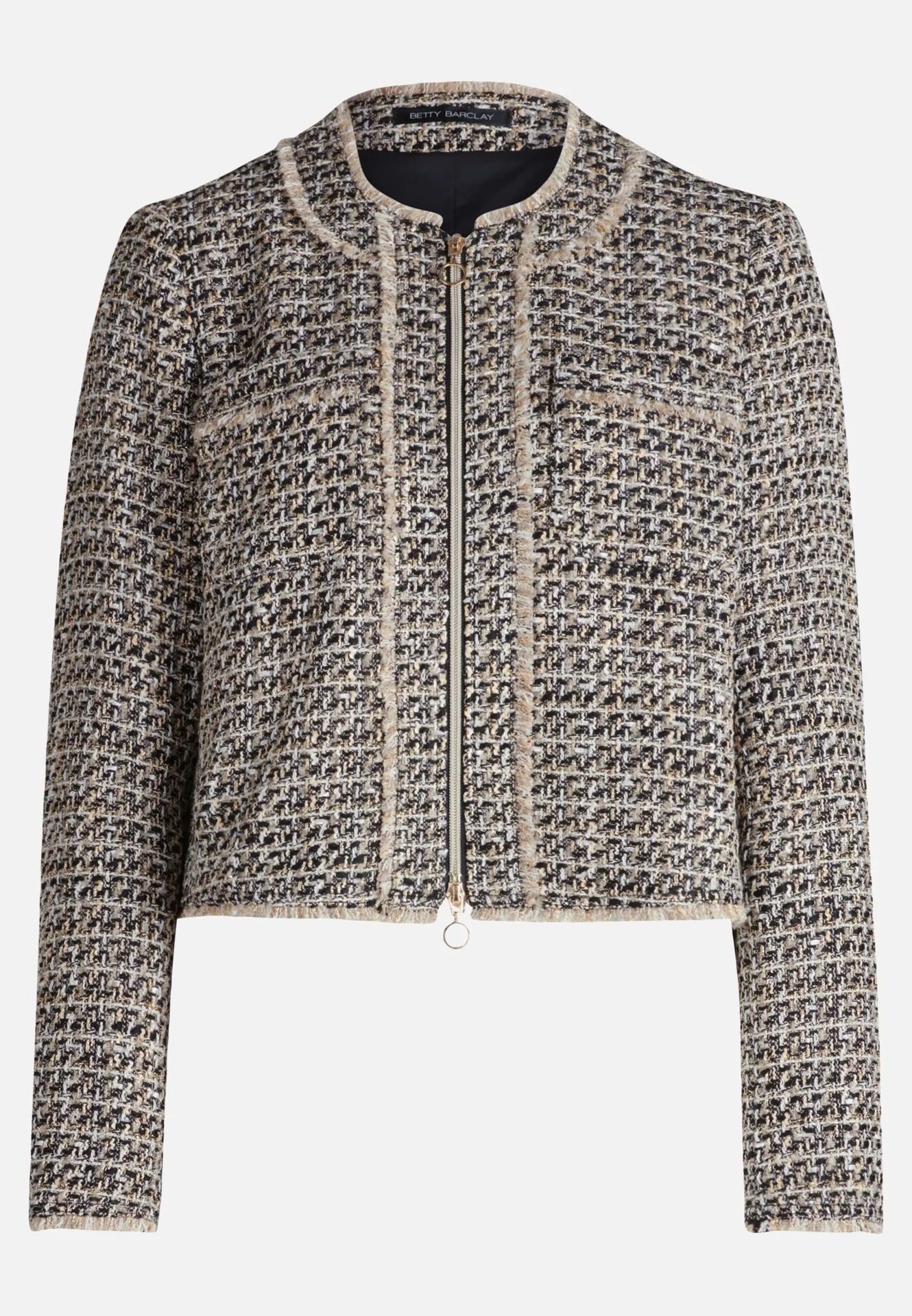 Blazer-Jacke mit Fransen – Bild 3