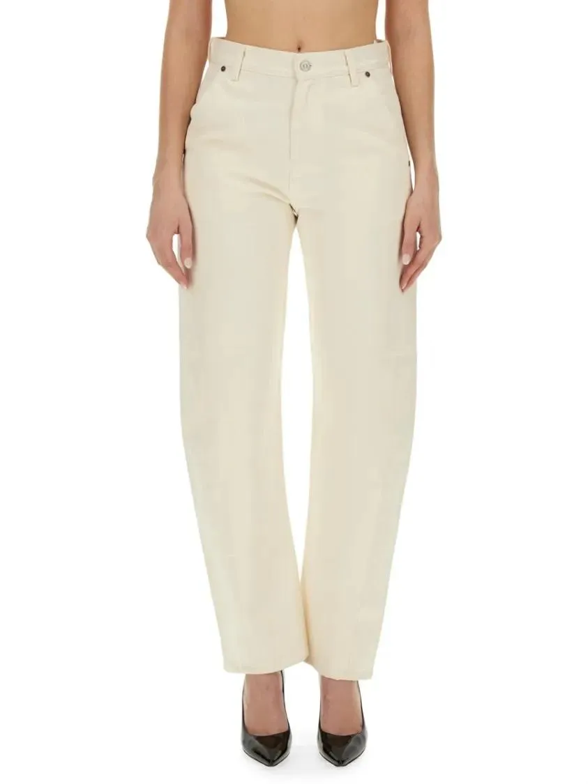 Victoria Beckham - Relaxed Fit Jeans - Größe 26 - beige Victoria Beckham - Relaxed Fit Jeans - Größe 26 - beige