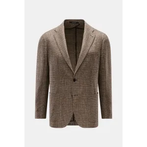 Tagliatore - Herren - Sakko %27Monte Carlo%27 beige/dunkelgrau/dunkelbraun kariert Tagliatore - Herren - Sakko %27Monte Carlo%27 beige/dunkelgrau/dunkelbraun kariert