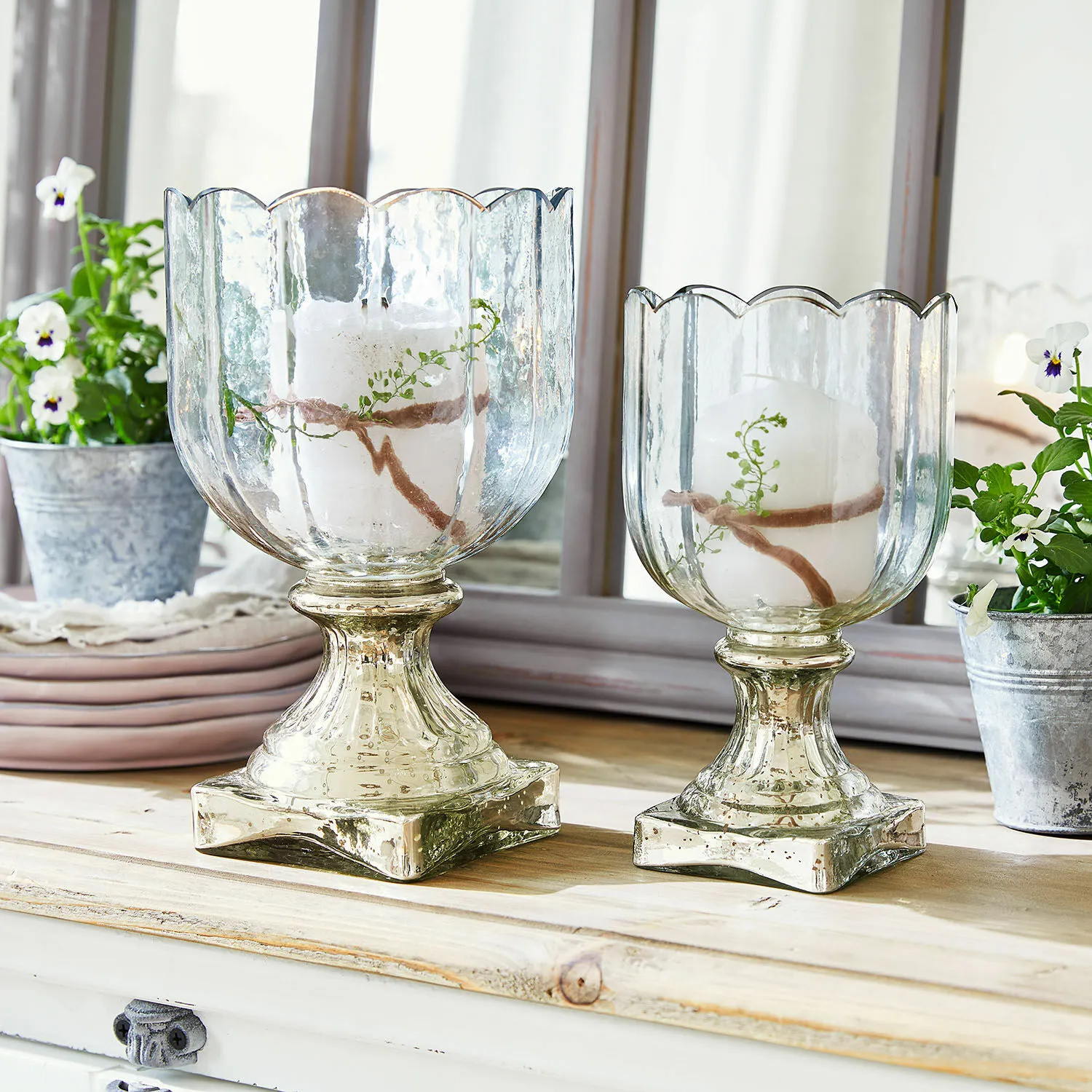 Windlicht 2er Set Jovique – Bild 4