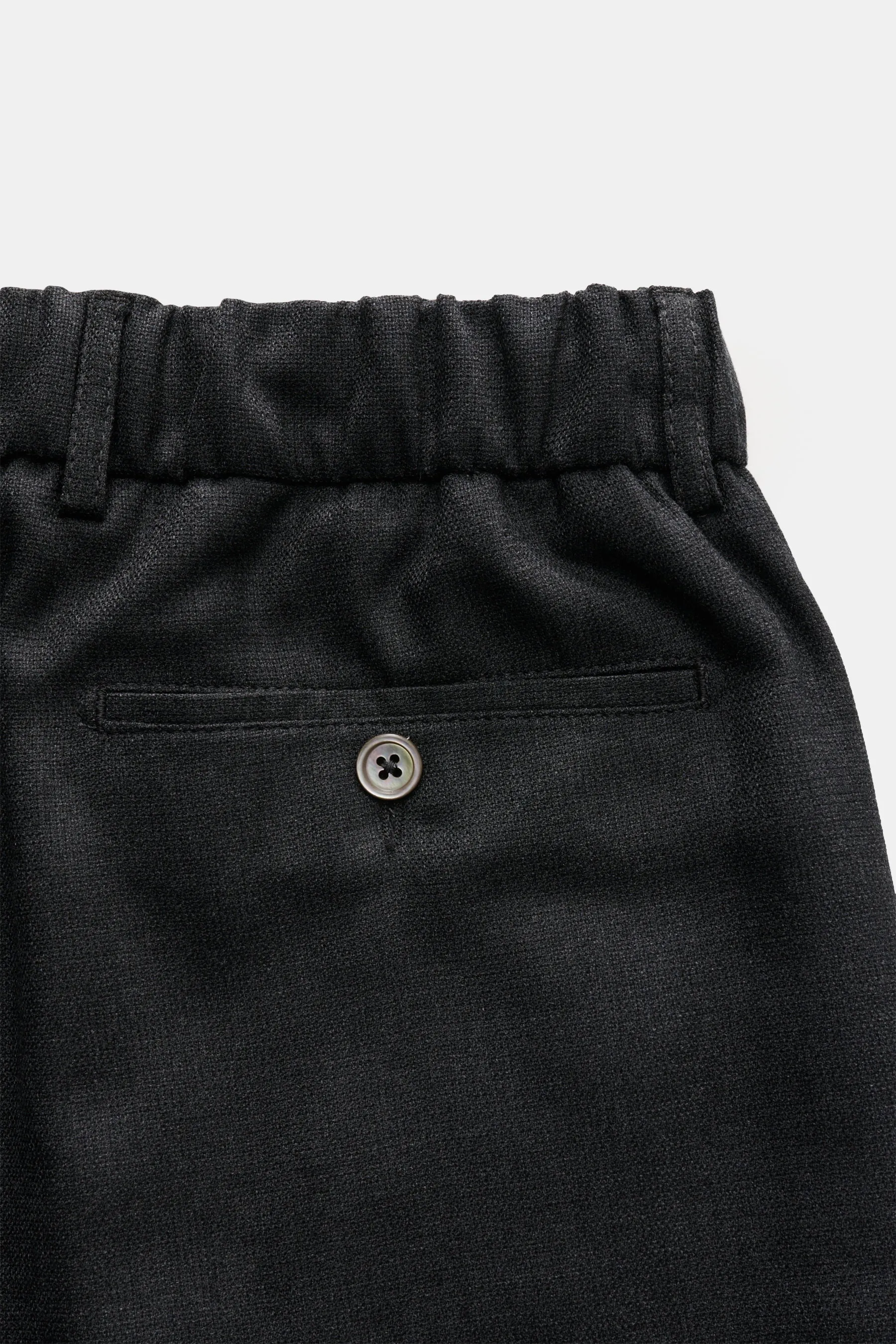 Marco Pescarolo - Herren - Woll-Jogpants 'Manu' anthrazit meliert – Bild 3