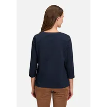 Basic Shirt mit Rippbündchen Basic Shirt mit Rippbündchen