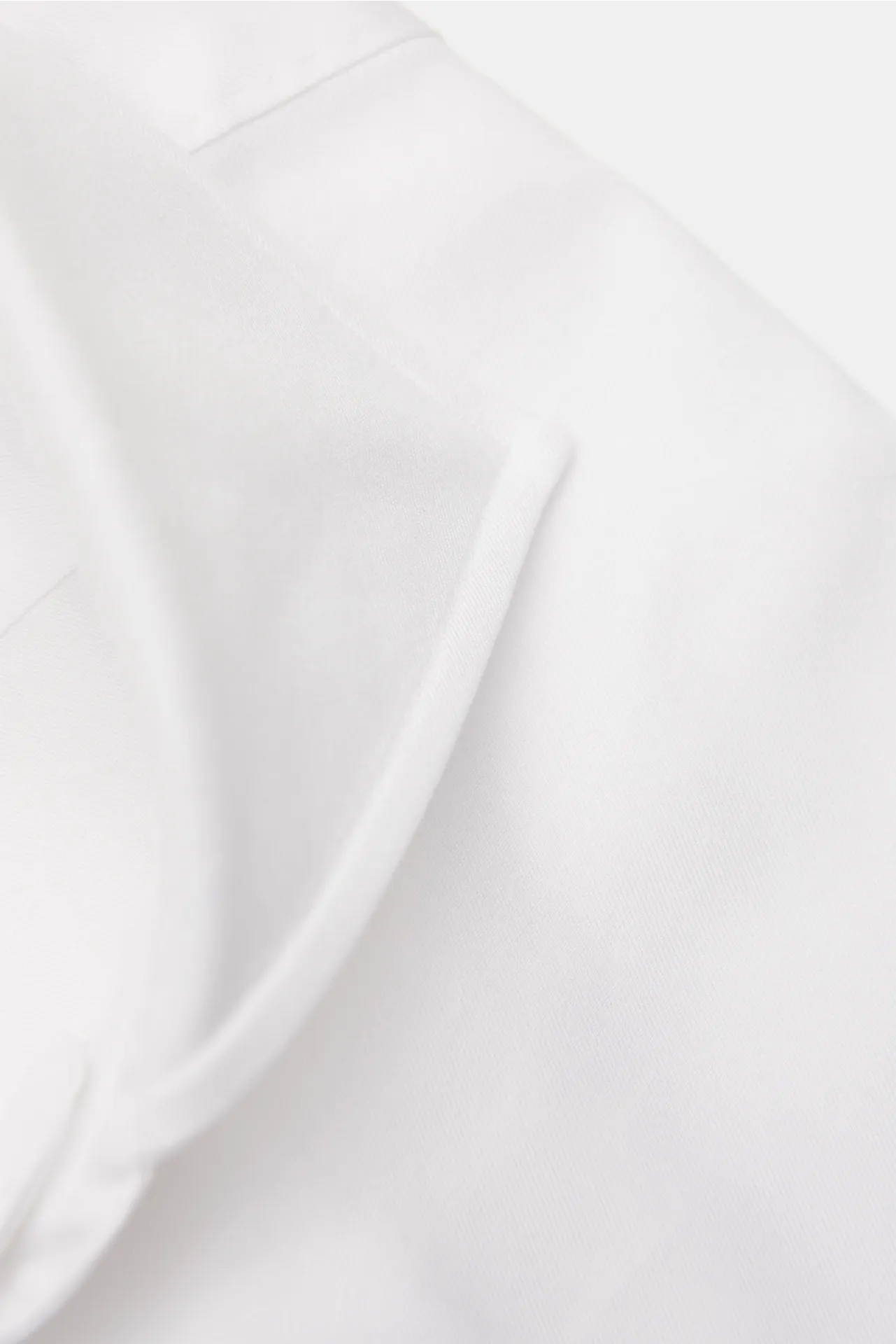 Borrelli - Herren - Business Hemd 'Nando' Haifisch-Kragen weiß – Bild 2