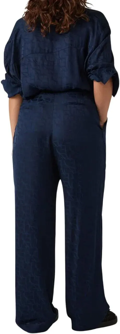 BASH - Ba&sh Moloy Pantalons Print Moloy Pant Bleunuit 03 - Größe 3 - bunt – Bild 3