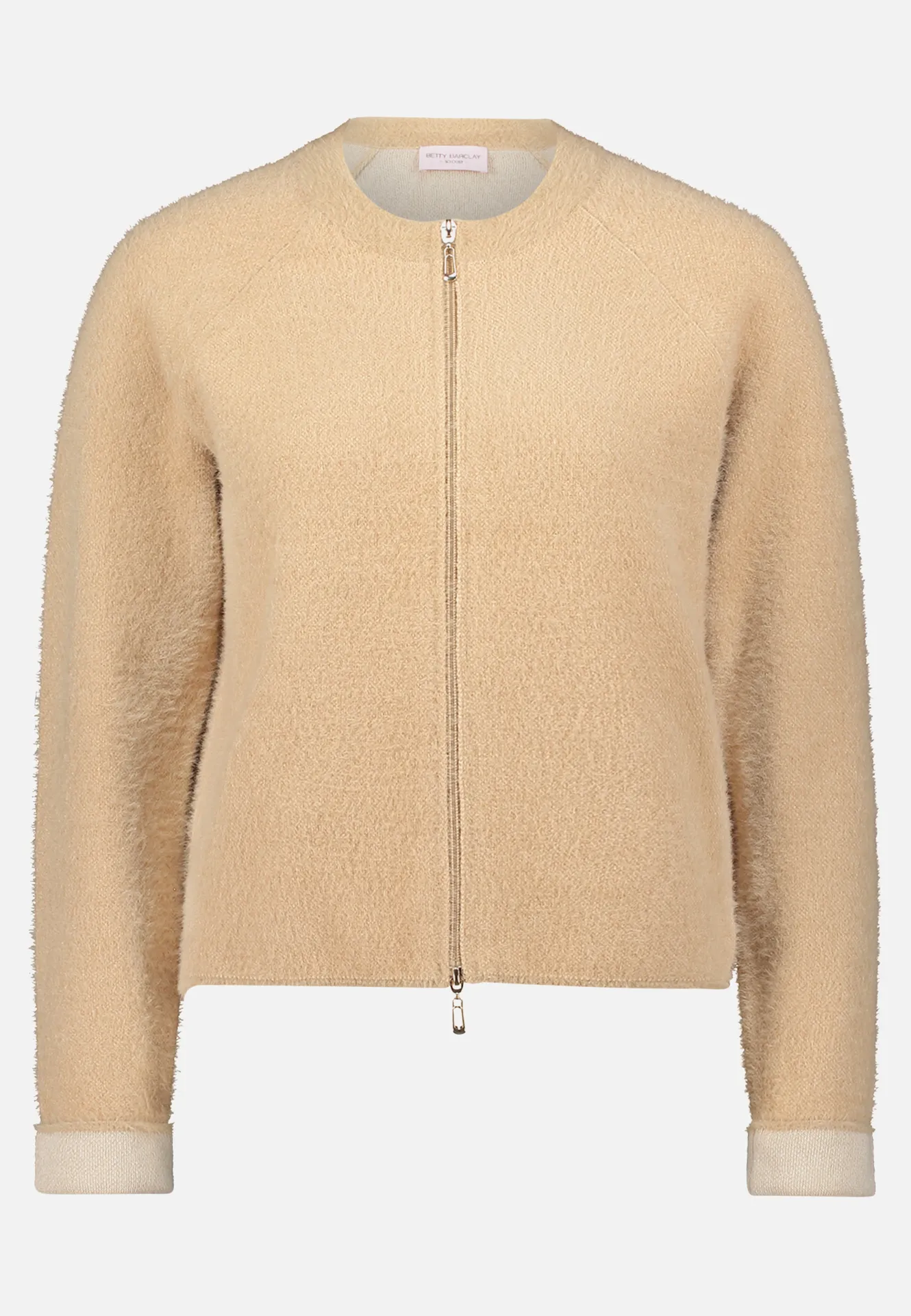 Casual-Strickjacke mit Reißverschluss – Bild 3