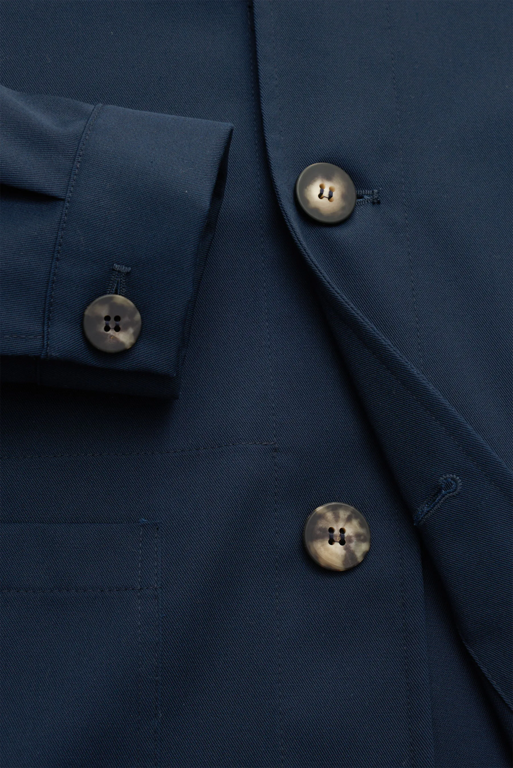 Doppiaa - Herren - Overshirt 'Aasti' navy – Bild 3