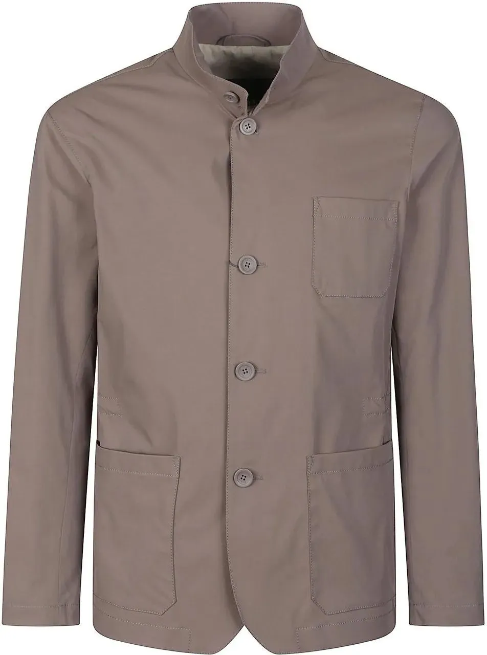 Herno - Cotton Fell Down Jacket Brown - Größe 54 - braun Herno - Cotton Fell Down Jacket Brown - Größe 54 - braun