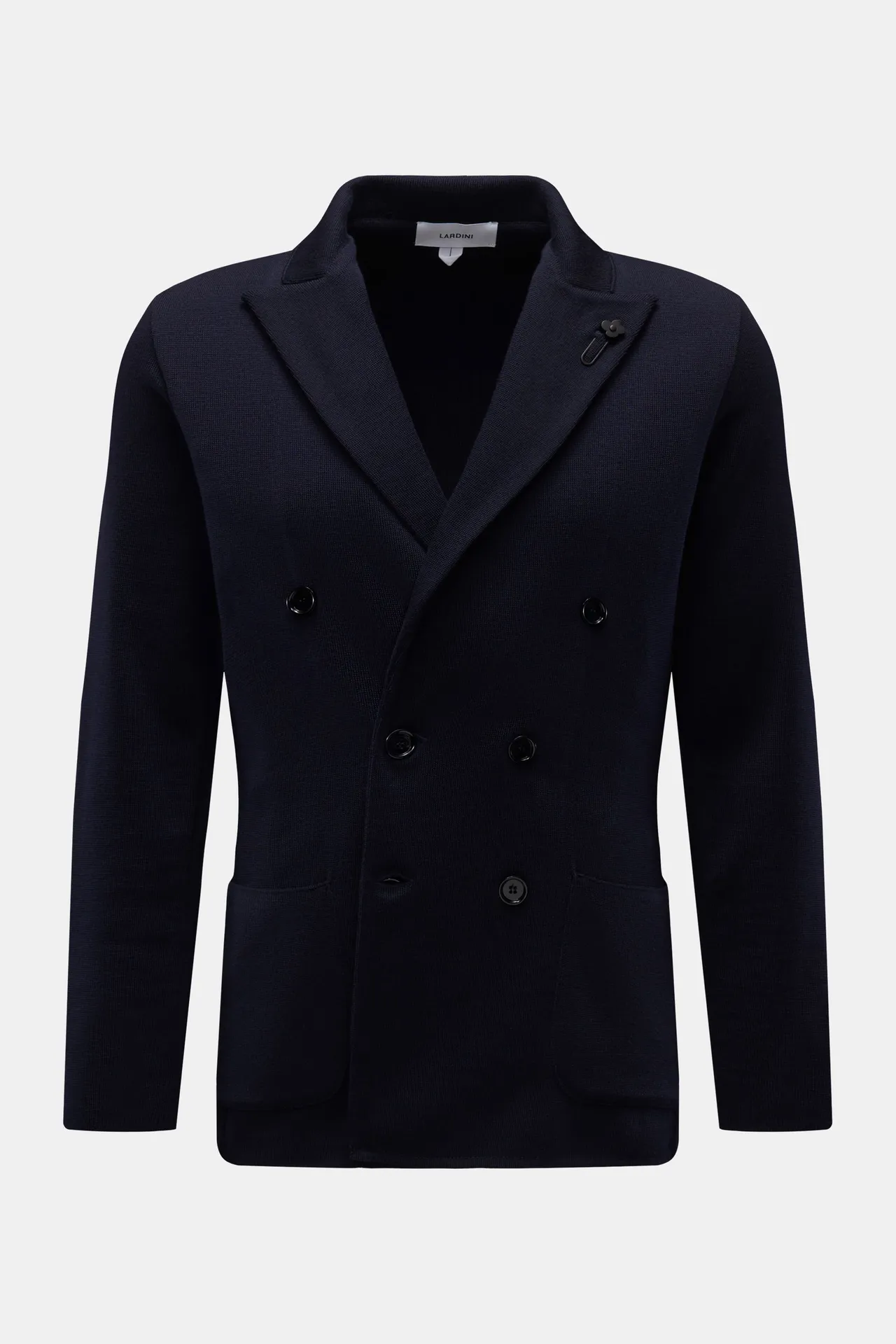 Lardini - Herren - Strickblazer navy Lardini - Herren - Strickblazer navy