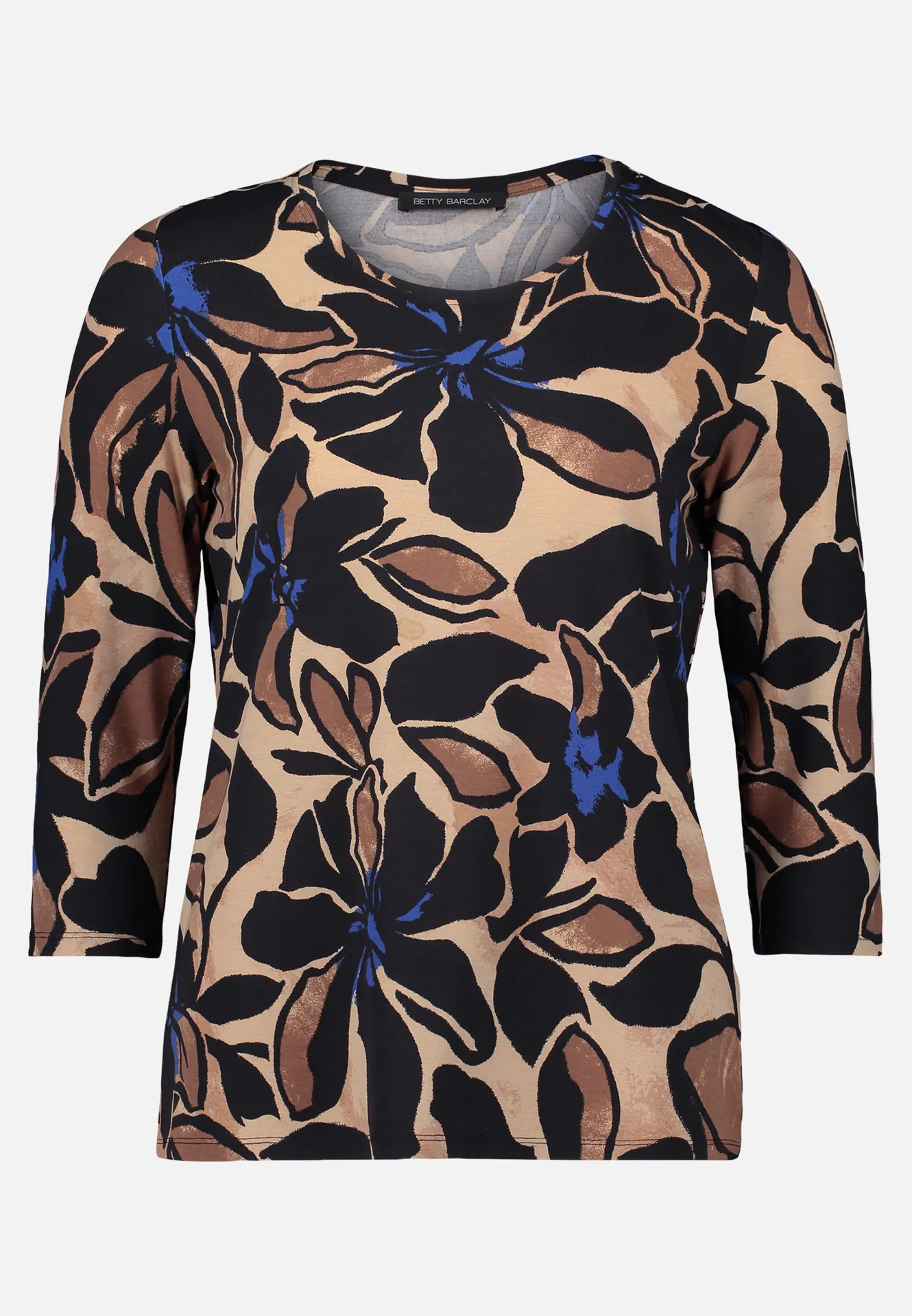 Basic Shirt mit Print – Bild 3