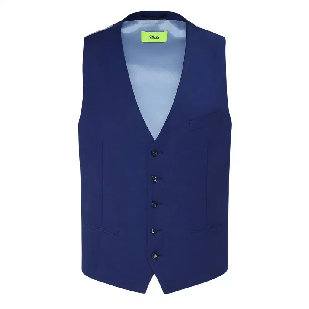 Cinque - Baukasten Weste Cicastello - Größe 50 - blau – Bild 4