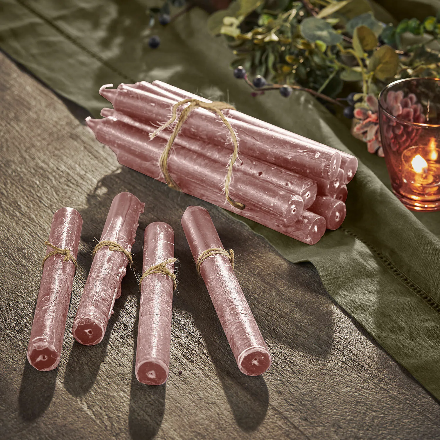 Kerze 12er Set Bauceau Kerze 12er Set Bauceau