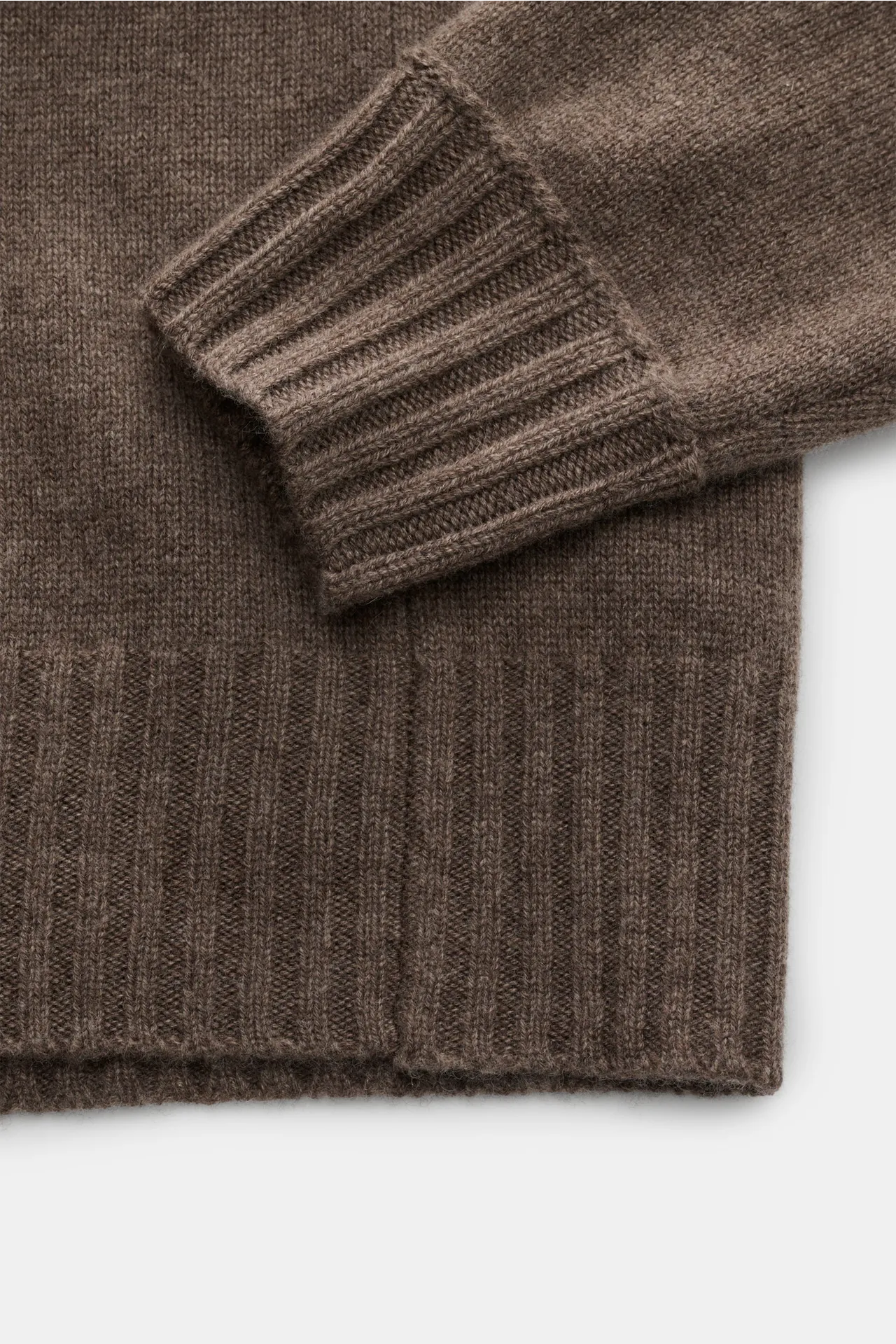 FTC - Herren - Cashmere Troyer graubraun – Bild 3