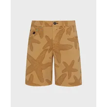 Vilebrequin - Gabardine-bermudashorts Mit Starfish Darkening-print Für Herren - Bermuda - Garonne - Marone - Größe 30 Vilebrequin - Gabardine-bermudashorts Mit Starfish Darkening-print Für Herren - Bermuda - Garonne - Marone - Größe 30