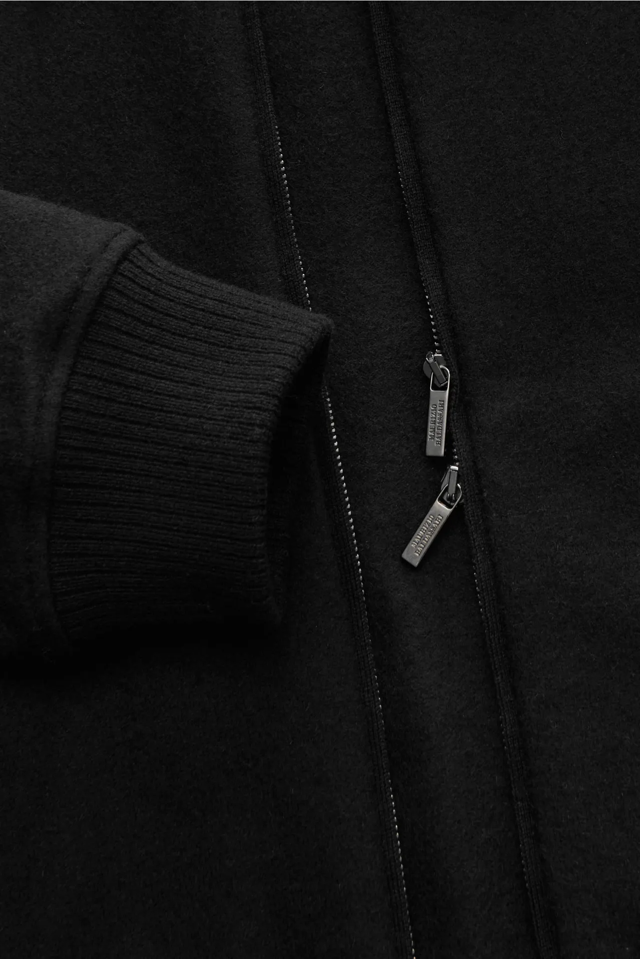 Maurizio Baldassari - Herren - Cashmere Strickjacke schwarz – Bild 4