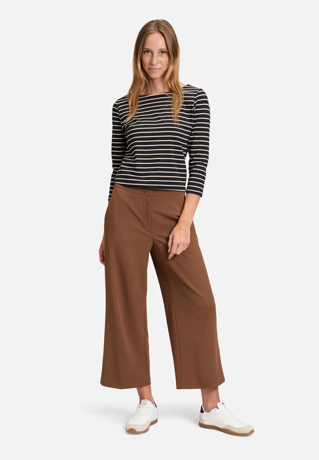 Ringelshirt mit U-Boot-Ausschnitt – Bild 2