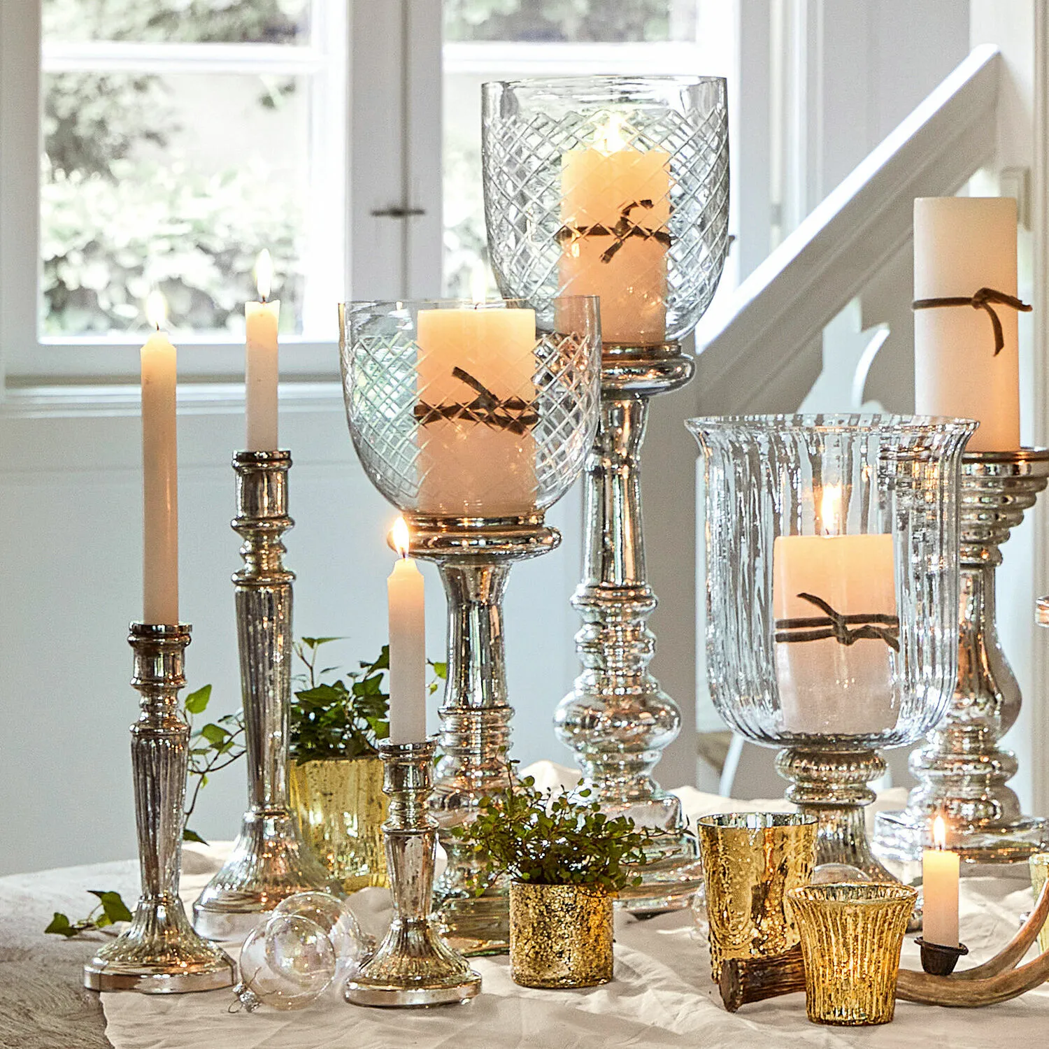 Kerzenständer 2er Set Layci – Bild 4