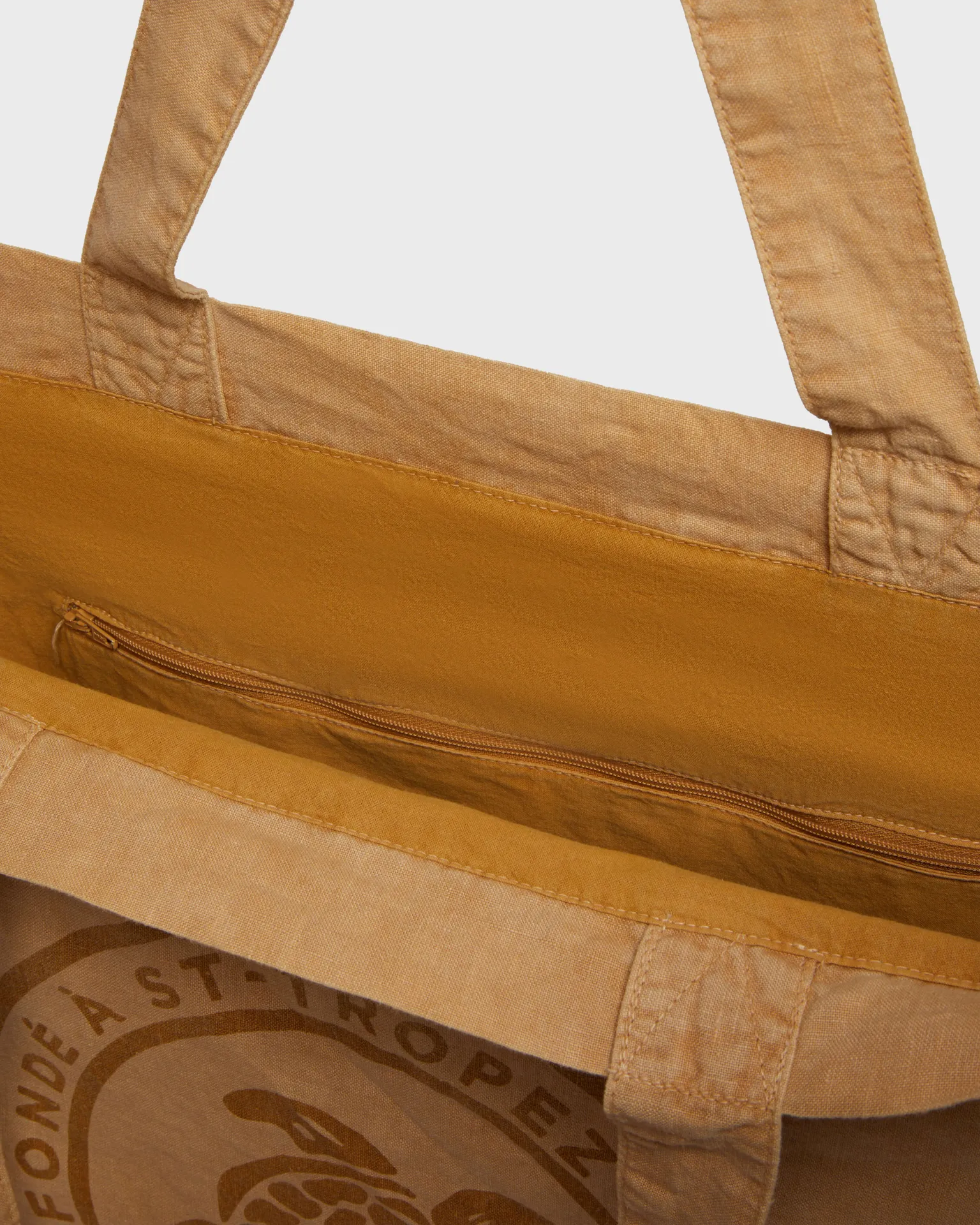 Vilebrequin - Solid Unisex-strandtasche Aus Leinen - Strandtasche - Babel - Marone - Größe OSFA – Bild 4