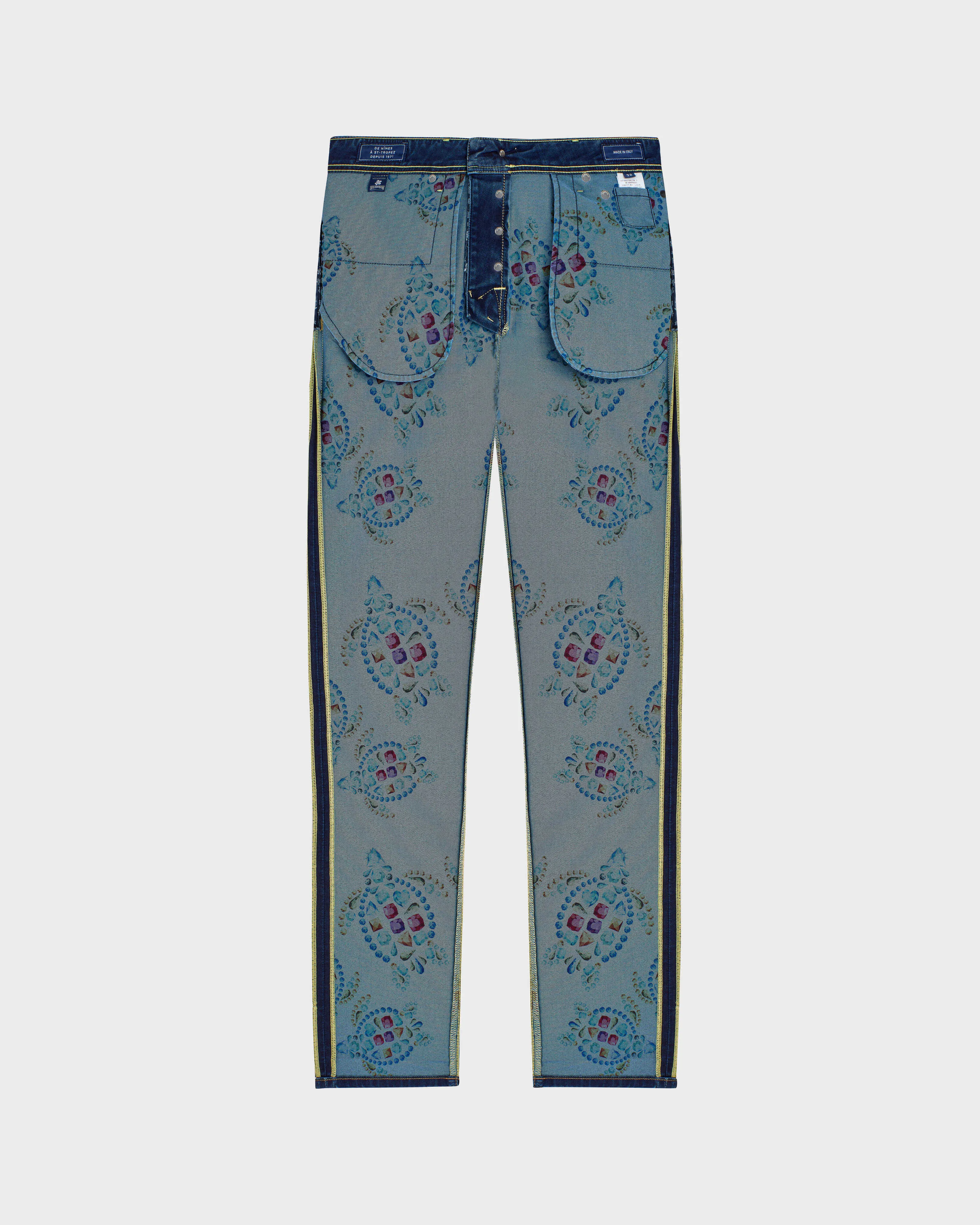 Vilebrequin - Vendôme Turtles Denimhose Mit 5-taschen-design Für Herren - Jeanshose - Gbetta18 - Blau - Größe 40 – Bild 3