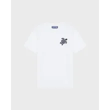 Vilebrequin - T-shirt Aus Bio-baumwolle Mit Aufgestickter Vilebrequin - T-shirt Aus Bio-baumwolle Mit Aufgestickter