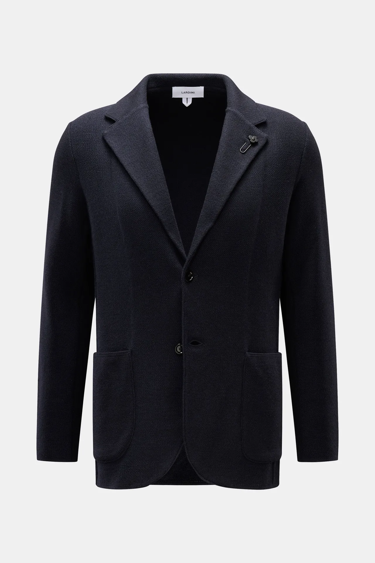 Lardini - Herren - Strickblazer navy Lardini - Herren - Strickblazer navy
